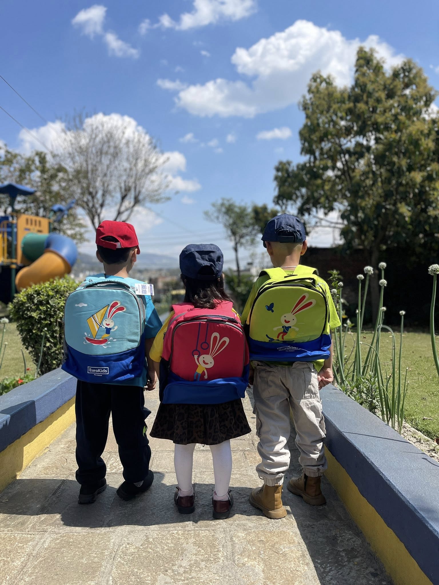 Happy children at EuroKids Mulpani